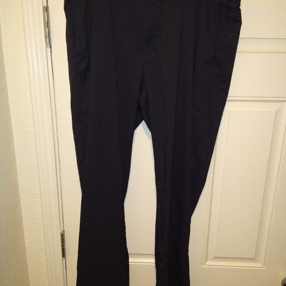 Under Armour Black Nylon Blend Chino Golf Pants Men's sz 42x32.